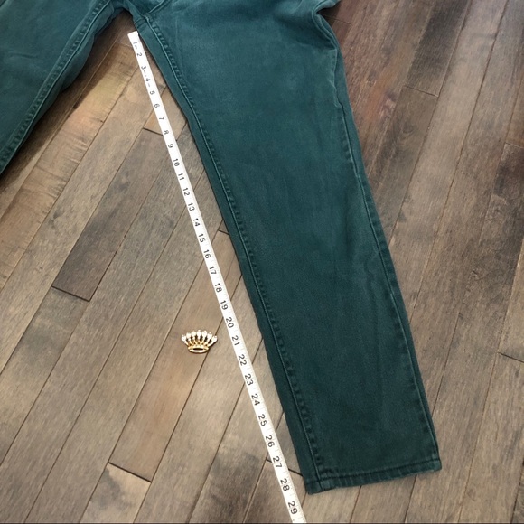 Vintage Lee Teal High Waist Jeans!!! - Picture 7 of 8